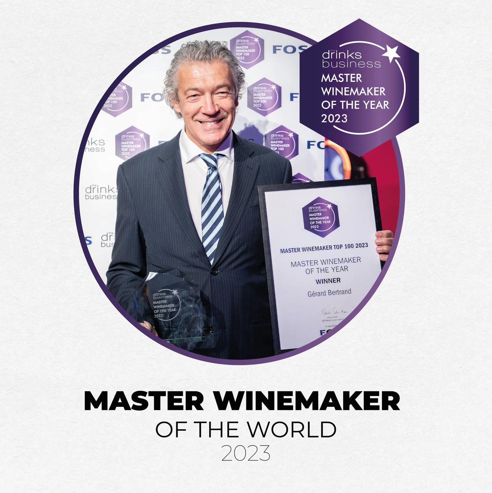 Gérard Bertrand, élu Master Winemaker of the world