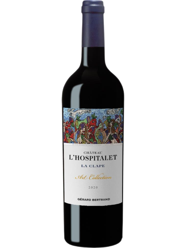 CHÂTEAU L’HOSPITALET ART COLLECTION 75cl 2020 -  « LE VIN DE NOS PAYSAGES » ROBERT COMBAS