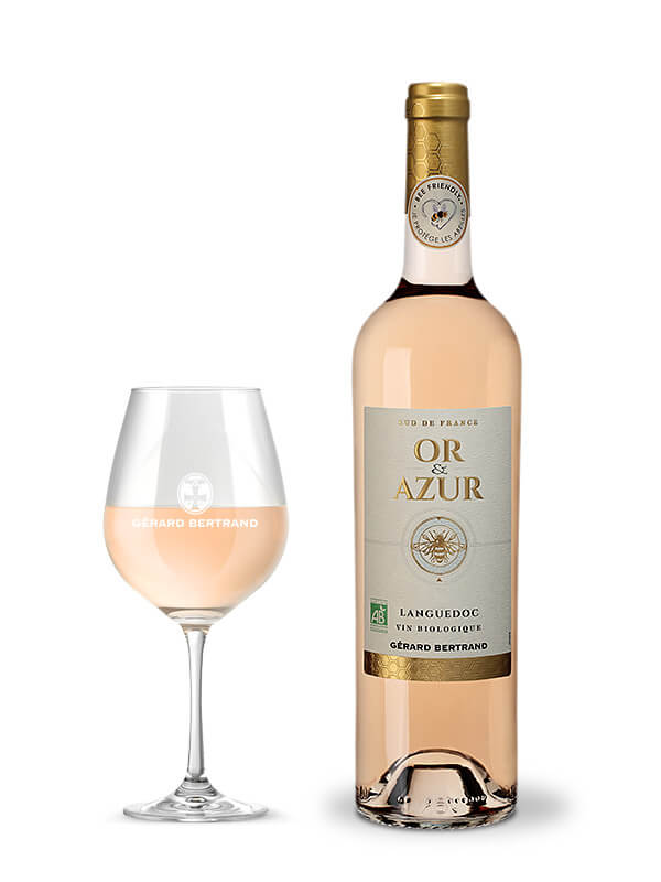 or et azur vin rosé bio bee friendly 2019 prix plaisir bettane et desseauve